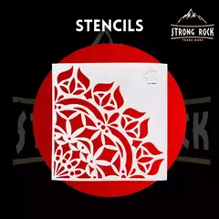 STENCIL S -407 20x20 CAPSULA MANDALA