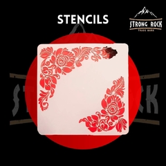 STENCIL S - 389 20x20 CAPSULA BOTANICA