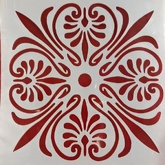 stencil w-054 10x10