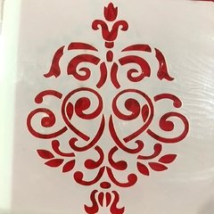 stencil w-057 10x10