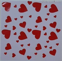 STENCIL S -439 20x20 CPASULAS FONDOS