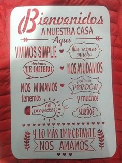 STENCIL J-032 30X40