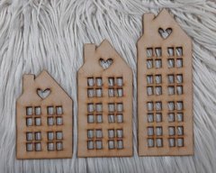 CASITAS MDF X3 15X9 , 20X9 , 25X9