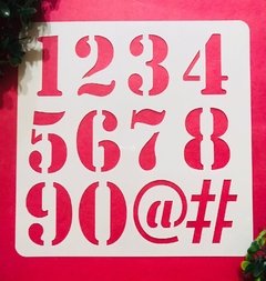 STENCIL F-187 15X15