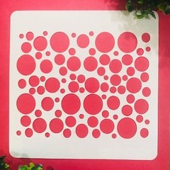 STENCIL F -111 15X15 - comprar online