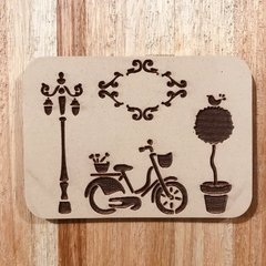 SELLO BAJO RELIEVE H-56