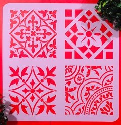 STENCIL E-228 (30x30)