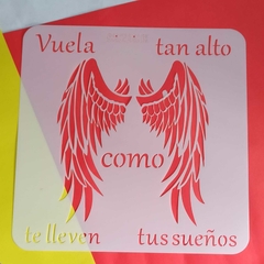 STENCIL E-263 30X30