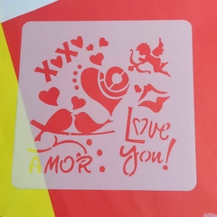 STENCIL E-075 (30x30) - comprar online