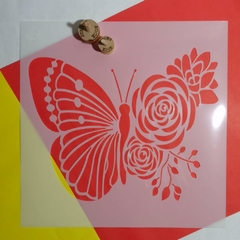 STENCIL E-566 30X30