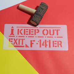 STENCIL T-461 15X30