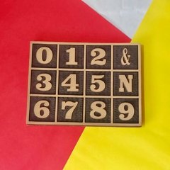 KIT NUMEROS 19X14 - comprar online
