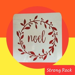 STENCIL S-614 20X20 CAPSULA DE NAVIDAD