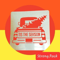 STENCIL S-618 20X20 CAPSULA DE NAVIDAD