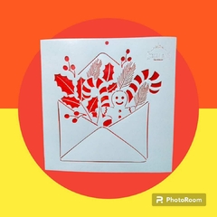 STENCIL S-620 20X20 CAPSULA DE NAVIDAD