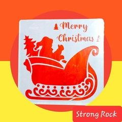 STENCIL S-616 20X20 CAPSULA DE NAVIDAD