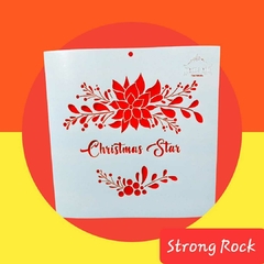 STENCIL S-643 20X20 CAPSULA NAVIDAD