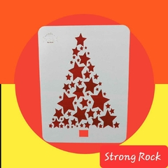 STENCIL S-637 20X20 CAPSULA NAVIDAD