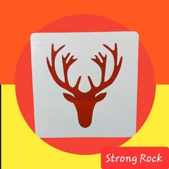 STENCIL S-641 20X20 CAPSULA NAVIDAD