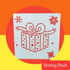STENCIL S-646 20X20 CAPSULA NAVIDAD