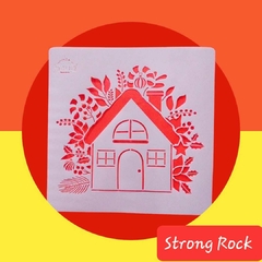 STENCIL S-668 20X20 CAPSULA NAVIDAD