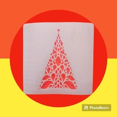 STENCIL S-666 20X20 CAPSULA NAVIDAD