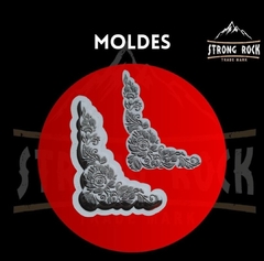 MOLDE ESQUINERO FLORAL MEDIANO - comprar online