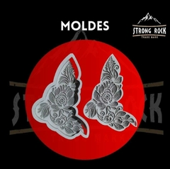 MOLDE ESQUINERO FLORAL GRANDE
