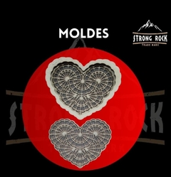 MOLDE CORAZON ONDA Y SELLO ESTAMPADOR