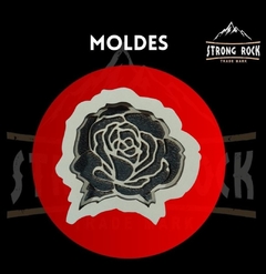 MOLDES ROSA .MIDE 9X9
