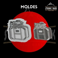 MOLDE CAPSULA VIAJE 004 - MIDE 9CM