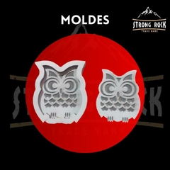 MOLDE BUHO GORDO Y SELLO ESTAMPADOR