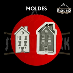 MOLDES CAPSULAS CASITAS NORDICAS 026 10CM