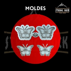 MOLDE TRIPLE MARIPOSA ANTENA .MIDE 27X10