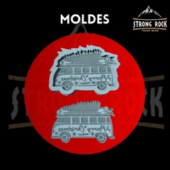MOLDE CAPSULA NAVIDAD CAMIONETA