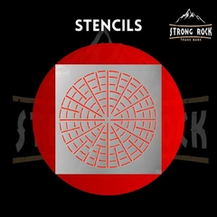 STENCIL S -246 20x20 CAPSULA MANDALAS