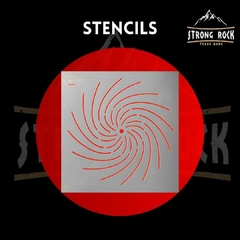 STENCIL S -248 20x20 CAPSULA MANDALA