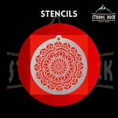 STENCIL S-090 20x20 CAPSULA MANDALA