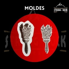MOLDE Y SELLO ESTAMPADOR PINCELES 001