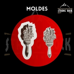 MOLDE Y SELLO ESTAMPADOR PINCEL 002
