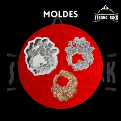 MOLDE CAPSULA NAVIDAD ROSCA