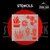 STENCIL S -224 20X20 CAPSULA BOTANICA