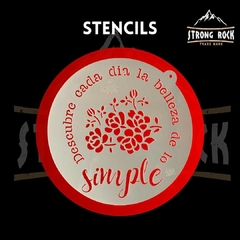 STENCIL S- 527 20X20