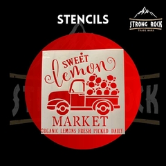 STENCIL S-731 20X20 CAPSULA VERANO