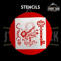 STENCIL S-751 20X20 CAPSULA MARIA PAN
