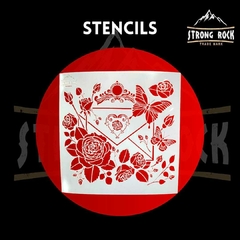 STENCIL S-753 20X20 CAPSULA MARIA PAN