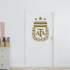 Escudo AFA dorado