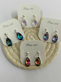 Aros Cristales Gota