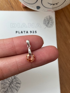 Dije Cristal Ambar