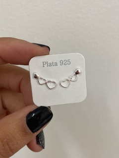 Aros minis trepadores de Corazones